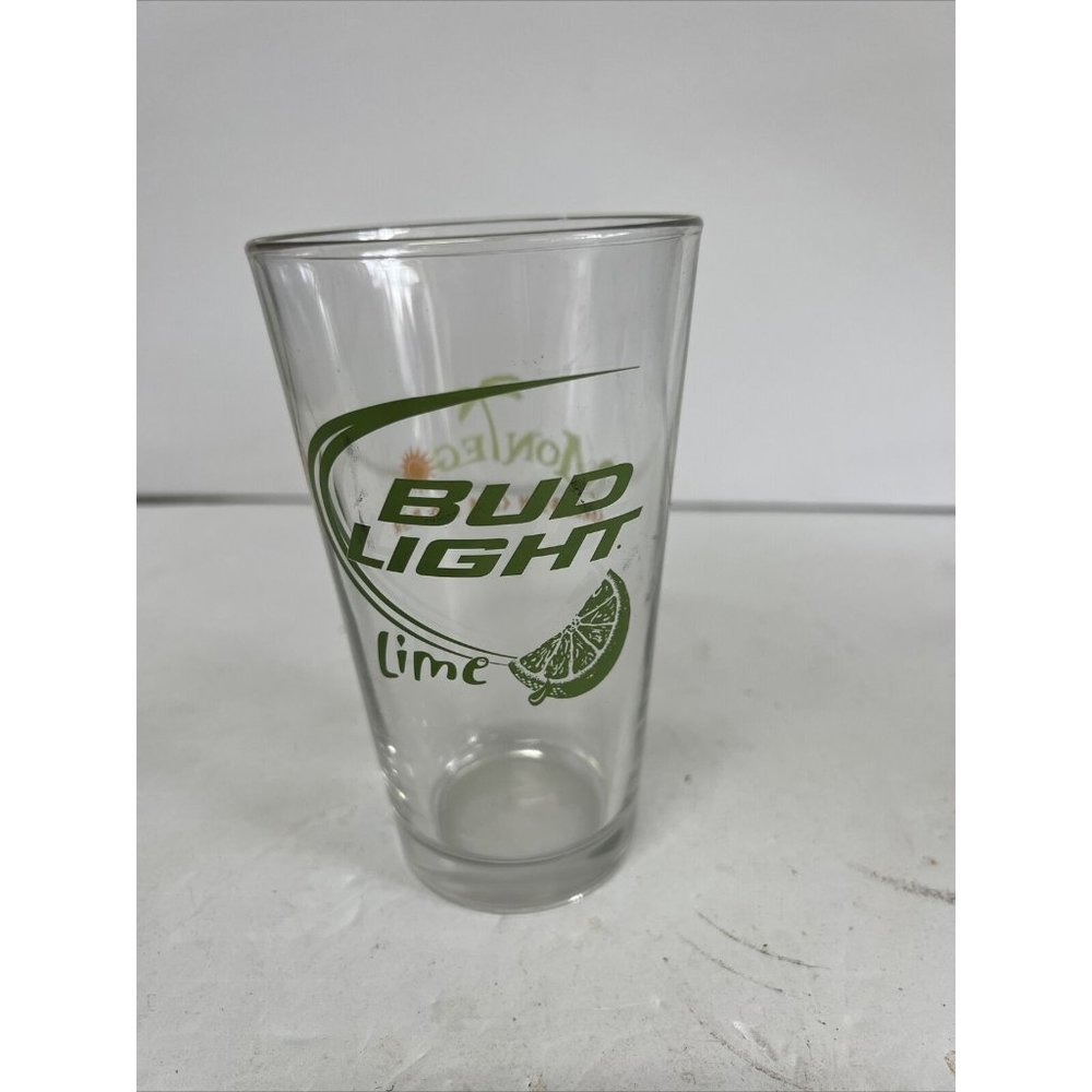 Bud Light Lime Montego’s Caribbean Cafe and Bar glass